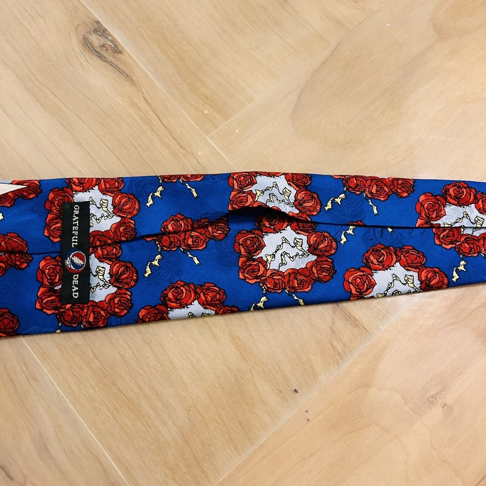 Grateful Dead Neck Tie Spanish Lady First Set Silk - Picture 8 of 10